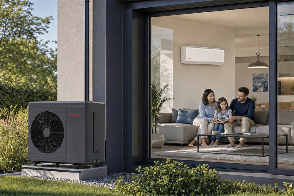 Ganzjahres-Paket: Klimaanlage und W&auml;rmepumpe f&uuml;r Heizen und K&uuml;hlen