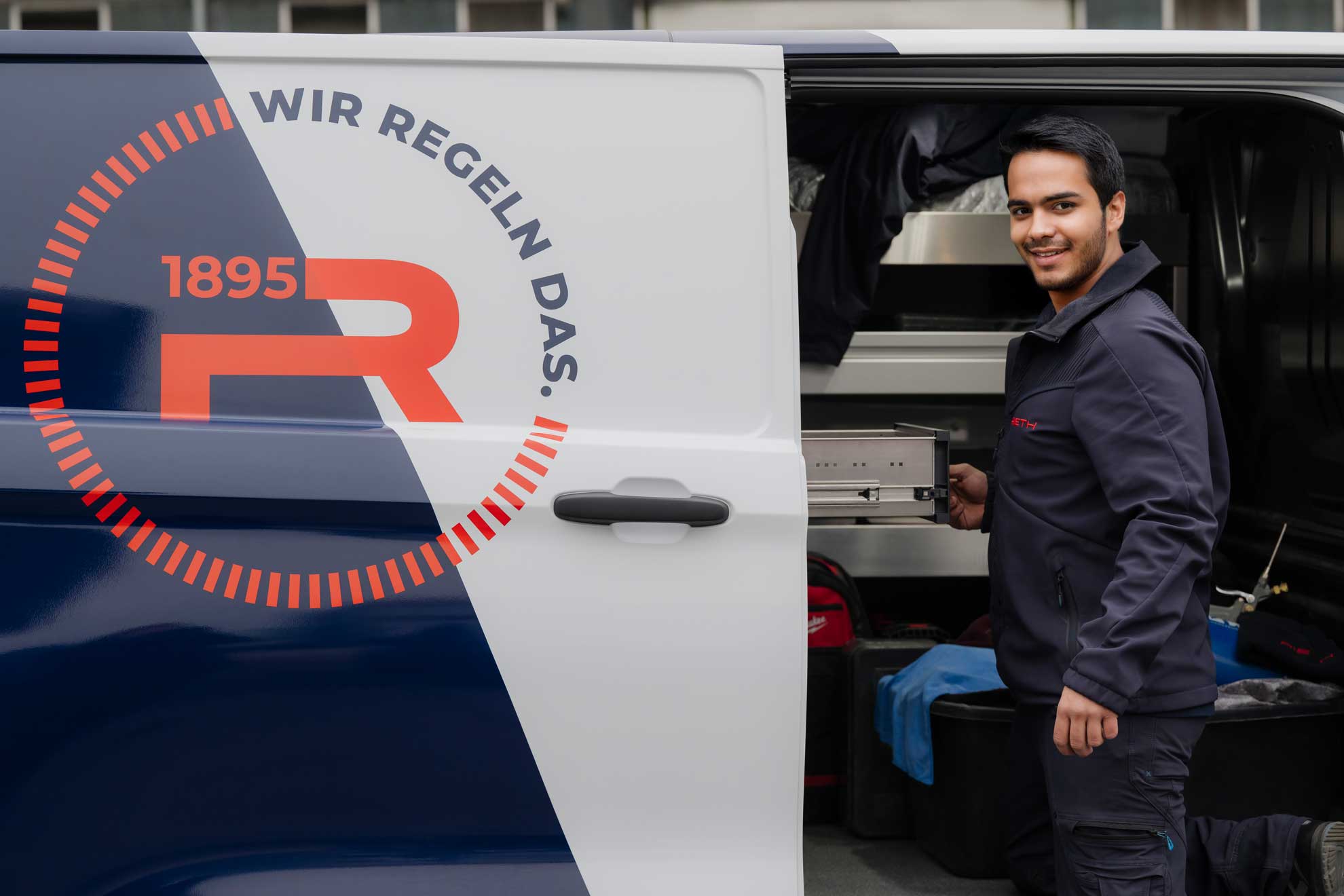 Wohnanlage einer Hausverwaltung, betreut von Rieth in Wiesbaden